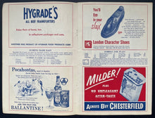Load image into Gallery viewer, 1951 Brooklyn Dodgers New York Yankees MLB Baseball Program Signed Dick Williams