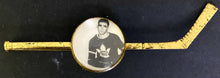 Load image into Gallery viewer, 1948-49 NHL Hockey Harry Taylor Bee Hive Premium Tie Clip Toronto Maple Leafs