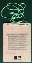 Load image into Gallery viewer, 1993 World Series Baseball Technician Credentials Games 1,2,6 Toronto Blue Jays
