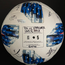 Load image into Gallery viewer, Autographed Signed Toronto FC Match Used Adidas Soccer Ball Futbol JSA LOA MLS