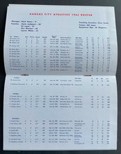 Load image into Gallery viewer, 1962 Kansas City Athletics Baseball Yearbook MLB Baseball Vintage Year Book