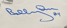 Load image into Gallery viewer, Bobby Orr Autographed Signed NHL Hockey Photo Boston Bruins Flying Goal JSA COA