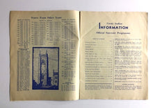 Load image into Gallery viewer, 1947 Football Program McGill Vs Varsity University Of Toronto Varsity Stadium