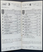 Load image into Gallery viewer, 1961 Queen’s Plate Stakes Horse Race Racetrack Program Woodbine Toronto