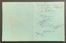 Load image into Gallery viewer, 1925 Historical Program Delegates Attending Interparliamentary Union Meeting