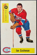 Load image into Gallery viewer, 1958-59 Parkhurst Hockey Card #24 Ian Cushenan Montreal Canadiens NHL Vintage