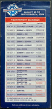 Load image into Gallery viewer, 2004 Vintage NHL World Cup Of Hockey Final Canada Finland Program Ticket Holder