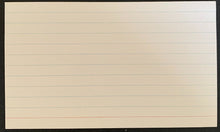 Load image into Gallery viewer, Red Horner Autographed Toronto Maple Leafs NHL Hockey Index Card Signed JSA VTG