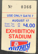Load image into Gallery viewer, 1980 NASL Toronto Blizzard Ticket+Schedule+VIP Card North American Soccer League