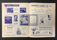 Load image into Gallery viewer, 1949 Buffalo Auditorium Exhibition Game Program Montreal Canadiens vs Bisons