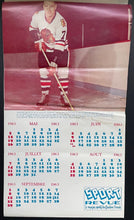 Load image into Gallery viewer, 1962/63 Sport Revue Calendar NHL Stars Full Colour Photos Pilote Hull + others