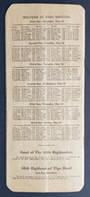 Load image into Gallery viewer, 1945 Woodbine Racetrack Very Rare King's Plate Program - Won By Uttermost