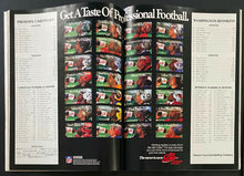 Load image into Gallery viewer, 1989 Sun Devil Stadium Phoenix Cardinals NFL Program + Ticket vs Redskins