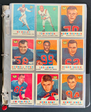 Load image into Gallery viewer, 1959 Topps CFL Football Full Set 88 Canadian Football Cards 3 Slabbed SGC Mosca