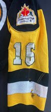 Load image into Gallery viewer, 1990-91 OHA Jr A Game Used Cooper Hockey Jersey #16 Centennial Cup Sudbury