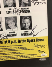 Load image into Gallery viewer, 2007 10th Annual Mark Twain Prize Award Celebrity Multi Signed Poster x12 JSA