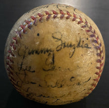 Load image into Gallery viewer, 1943 Toronto Maple Leafs Baseball Team Signed Ball Autographed Burleigh Grimes