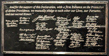Load image into Gallery viewer, Franklin Mint Commemorative .999 Silver Bar 4.7 Oz Declaration Of Independence