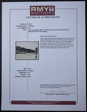 Load image into Gallery viewer, 1932 Original Type 1 Photograph Indianapolis 500 Fred Frame Checkered Flag