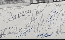 Load image into Gallery viewer, Maple Leaf Gardens Print Autographed Signed by 25+ Hockey HOFers Toronto NHL VTG