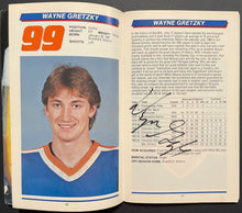 Load image into Gallery viewer, 1984-85 Autographed Edmonton Oilers Guide Gretzky Messier Coffey Signed x29 LOA