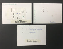 Load image into Gallery viewer, 1983 Montreal Concordes Vs Hamilton Tiger-Cats CFL Denis Brodeur 3 Press Photos