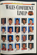 Load image into Gallery viewer, 1990 NHL All Star Hockey Program Ballot Ticket Cover Brett Hull St Louis Blues