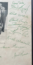 Load image into Gallery viewer, KW Dutchmen Canada's 1956 Olympic Hockey Team Photo Poster Facsimile Signed