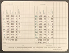 Load image into Gallery viewer, 1994 + 1999 Masters Golf Champion Jose Marie Olazabel Auto Signed Scorecard