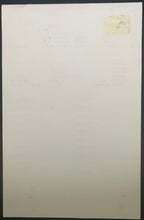Load image into Gallery viewer, 2004 Cleveland Indians Lineup Card Autographed Signed Manager Eric Wedge MLB VTG