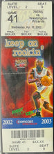 Load image into Gallery viewer, Michael Jordan Final NBA Game Slabbed Ticket + Program Washington Wizards PSA