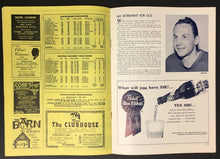 Load image into Gallery viewer, 1958 Boston Garden NHL Hockey Program Bruins vs Montreal Canadiens Richard