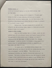 Load image into Gallery viewer, 1974 Canada Hockey Press Release 4 Summit Series Games 3 Pages CAHA Vintage