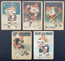 Load image into Gallery viewer, 1953-54 Parkhurst Hockey Cards Full Set Low Grade NHL Beliveau Worsley RC KSA 1