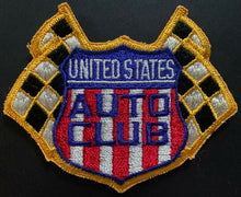 Load image into Gallery viewer, United States Auto Club USAC Official Patch Vintage Old Advertising Crest