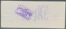 Load image into Gallery viewer, 1973 Team Issued Toronto Maple Leafs Cheque Pierre Jarry Signed Vintage Check