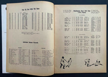 Load image into Gallery viewer, 1953 MLB Baseball Washington Nationals Year Book Vintage Yearbook Complete