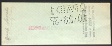 Load image into Gallery viewer, 1937 Chicago Stadium Signed Cheque Check Arthur Wirtz Owner NHL Blackhawks Vtg