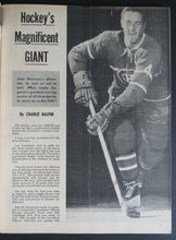 Load image into Gallery viewer, 1966 Official National Hockey Annual Magazine Autographed By Bobby Hull Cover