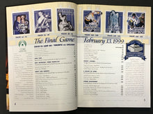 Load image into Gallery viewer, 1999 Toronto Maple Leaf Gardens Final Game Program Leafs vs Chicago Blackhawks