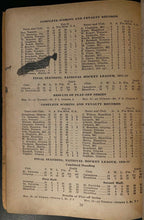 Load image into Gallery viewer, 1934-35 Vintage NHL Original Hockey Guide Rule Book Team Statistics Retro