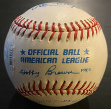 Load image into Gallery viewer, Mickey Mantle Signed Bobby Brown Baseball Autographed New York Yankees JSA LOA