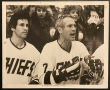Load image into Gallery viewer, 1977 Hockey Original Publicity Photo Paul Newman Slapshot LOA Slap Shot Movie