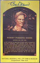 Load image into Gallery viewer, 1964 Cooperstown Baseball HOF Plaque Post Card Signed Bobby Doerr PSA/DNA
