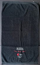 Load image into Gallery viewer, Reba McEntire Stage Used Towel The Singers Diary Concert Tour Hamilton Copps