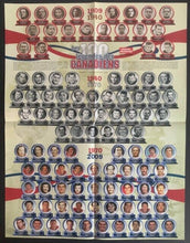 Load image into Gallery viewer, 2009 Montreal Canadiens NHL Hockey 100th Anniversary Inserts x3 Game Day Posters
