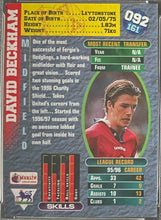 Load image into Gallery viewer, 1997 EPL Merlins David Beckham Premier Gold #92 PSA 8.5 NM-MT+ Soccer Card