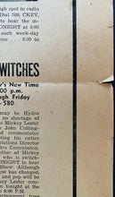 Load image into Gallery viewer, 1948 CKEY Toronto Radio Station Rare Point Of Sale Poster Maple Leafs Syl Apps