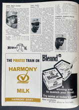 Load image into Gallery viewer, 1971 NLCS Games 3-4 Pittsburgh Pirates San Francisco Giants Program Baseball MLB