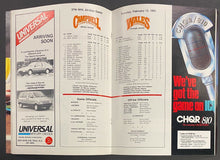 Load image into Gallery viewer, 1985 NHL Hockey All-Star Game Program Olympic Saddledome Snoopy Cover Lemieux